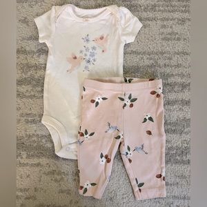 3M Floral/Bird Set - Carter’s